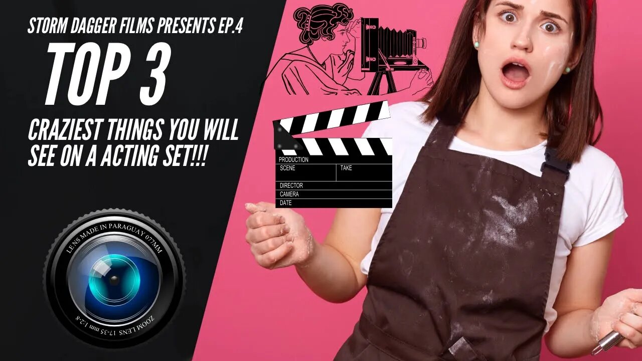 TOP 3 Craziest Things YOU Will See On A Acting Set!!!