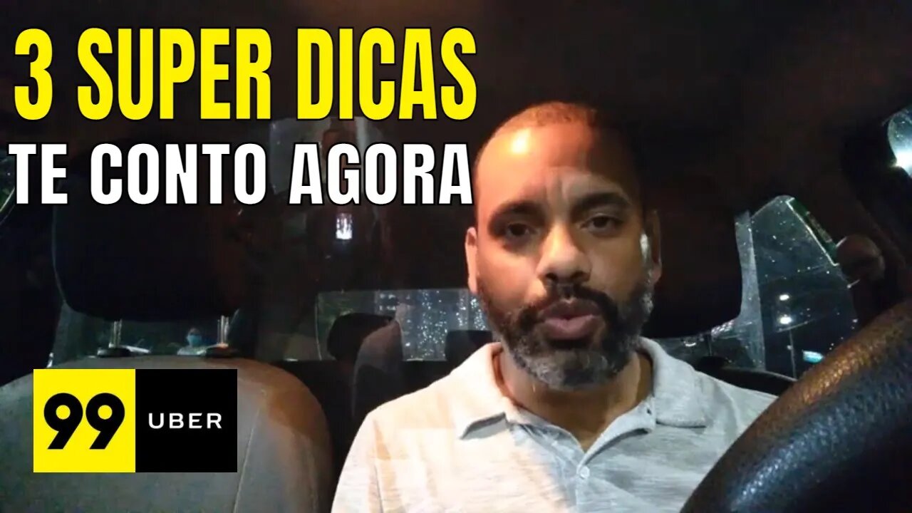 3 Dicas de Corridas para ganhar $$$ dirigindo pela Uber e 99pop