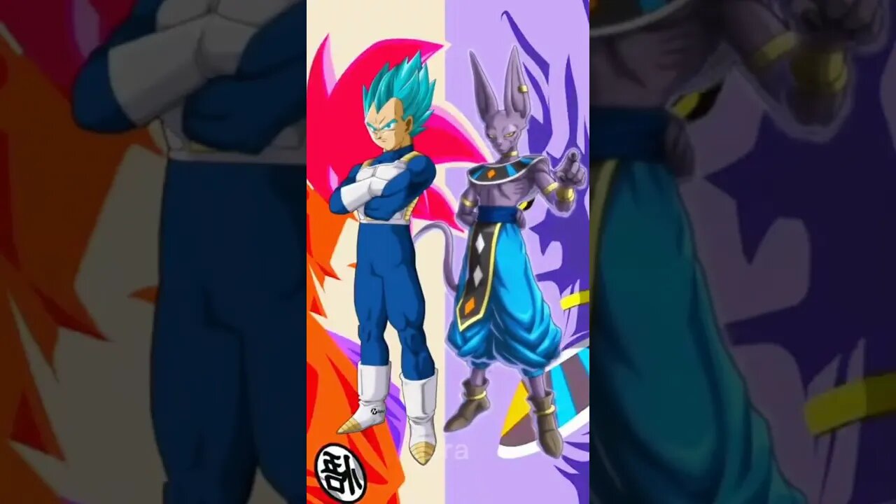 Who is strongest | Goku and Vegeta vs Beerus #shorts