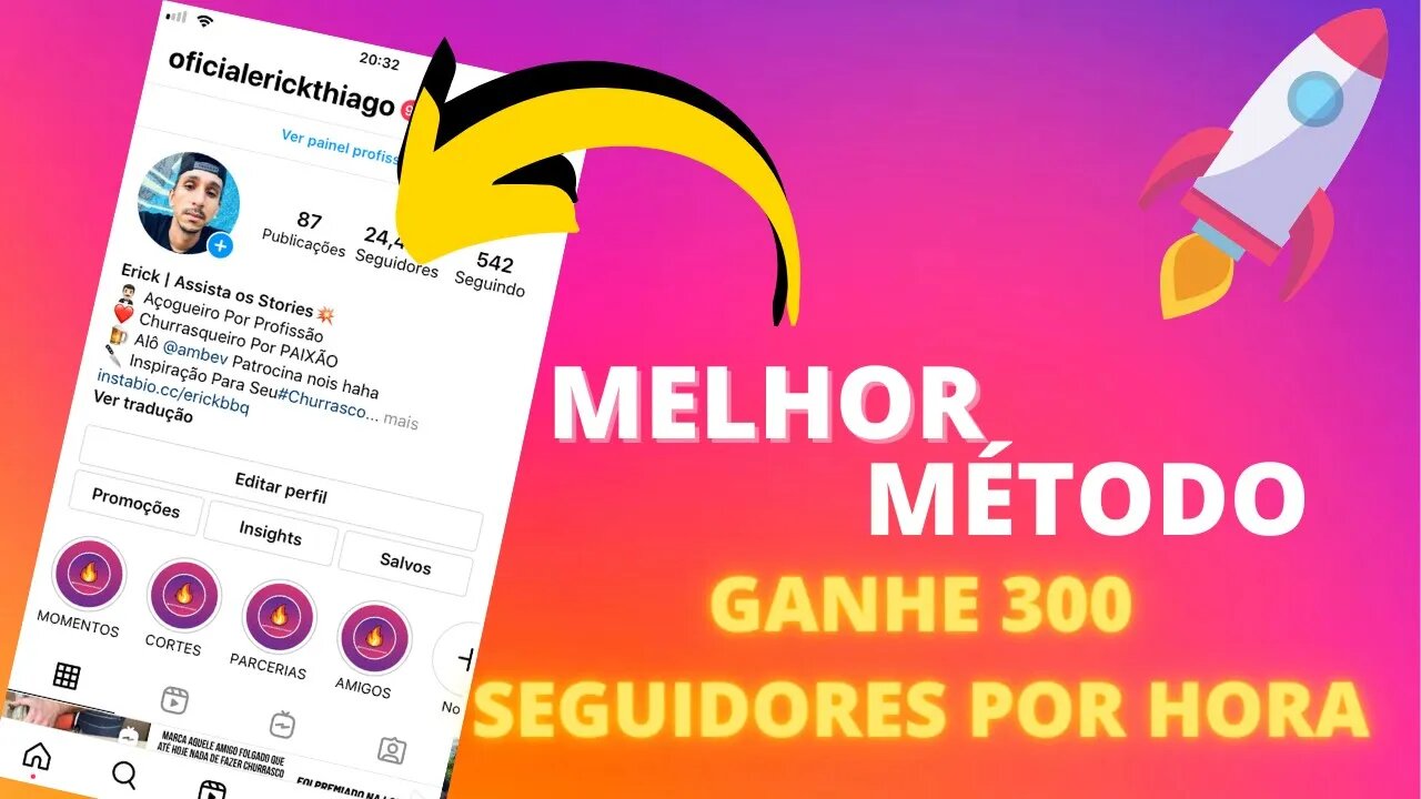 Como GANHAR SEGUIDORES no INSTAGRAM 😱 Ganhe 300 SEGUIDORES por hora no INSTAGRAM