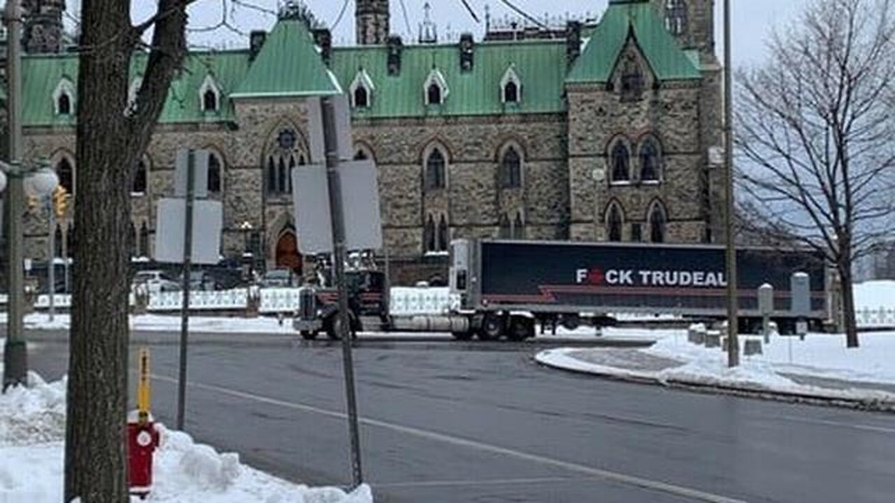 Dr Charlie Ward, Simon Parkes, James and Adam on Canada's truckers covid vaccine protest