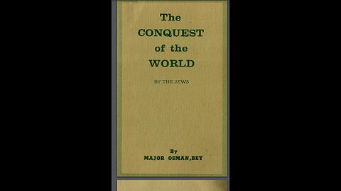 The Conquest of The World by The Jews (audiobook)- Published in 1873