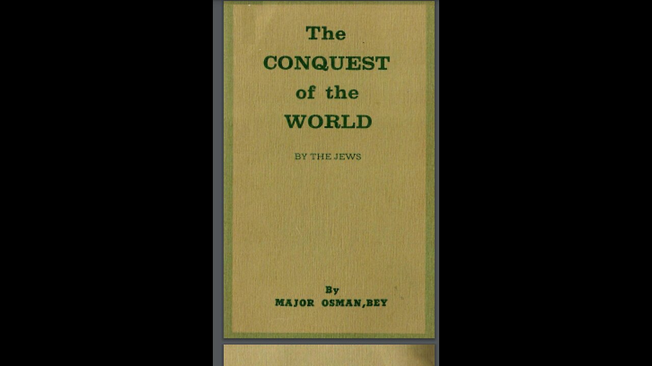 The Conquest of The World by The Jews (audiobook)- Published in 1873
