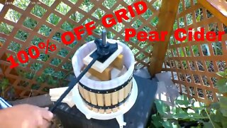 OFF GRID CIDER PRESS