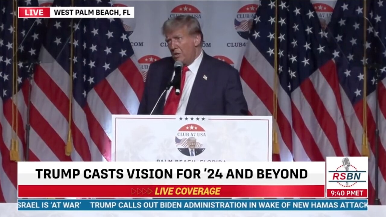 POTUS Donald J. Trump Casts Vision for 2024 & Beyond 🇺🇸