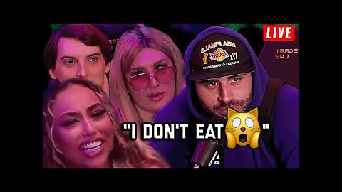 Jon Zherka HEATED ARGUMENT with OF Models On Why He Doesn't Eat the Box