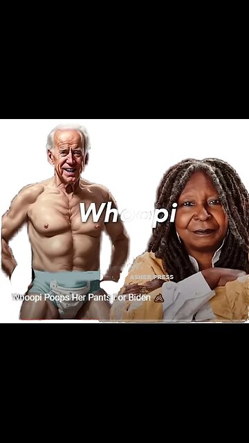 Whoopi Poops Her Pants For Biden 💩