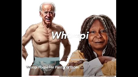 Whoopi Poops Her Pants For Biden 💩