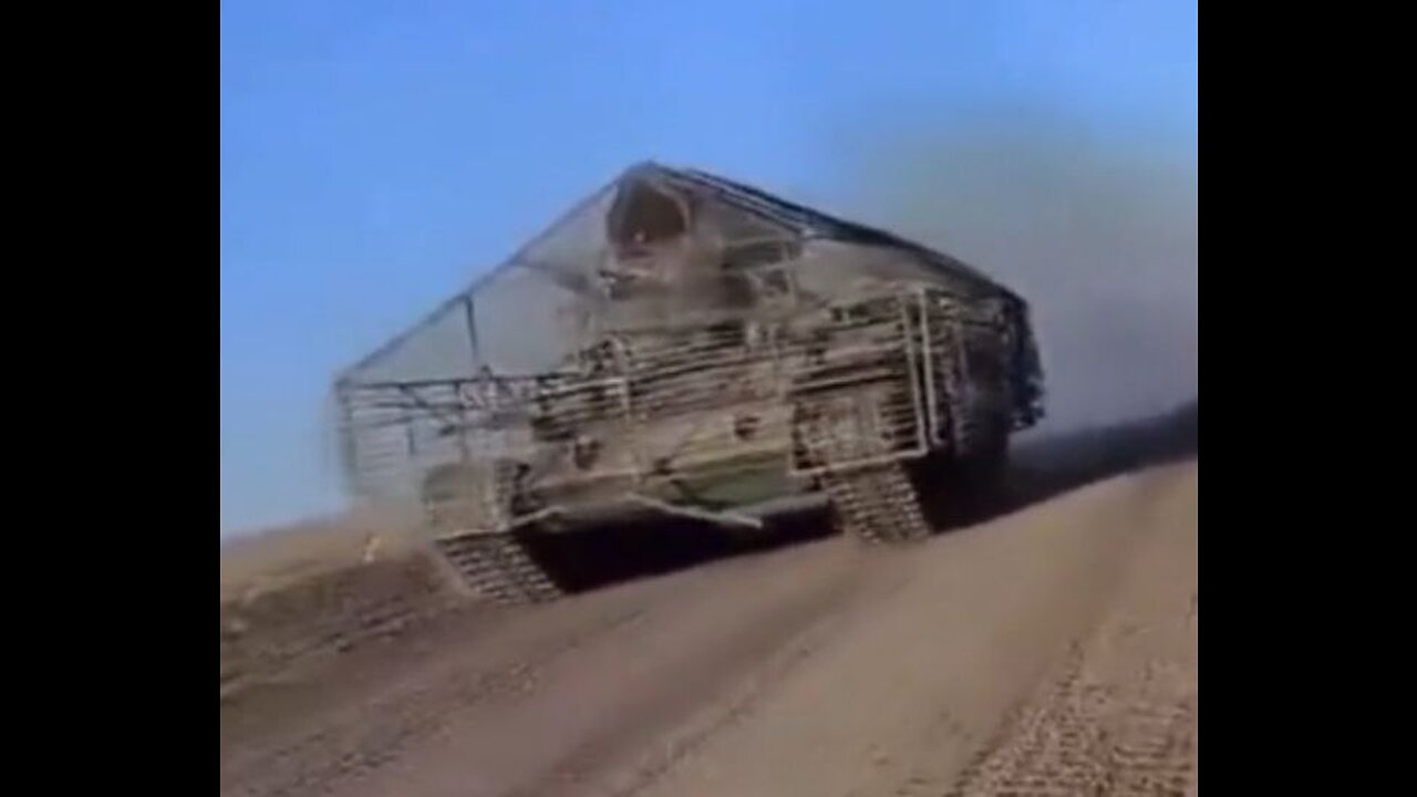 A column of Soviet T-62M and BTS-4 tanks of the Russian Army somewhere in the NWO area.