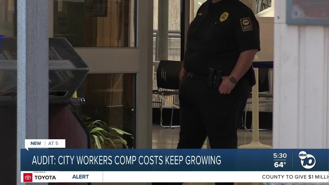 Audit: City workers' comp costs keep growing