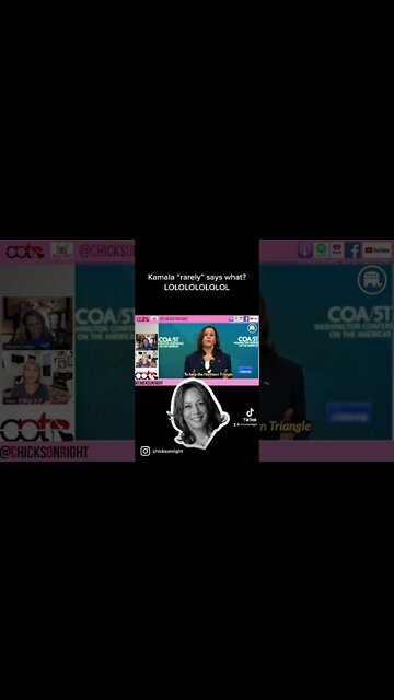 Oh #kamalaharris you so crazy. 😂😂 #northerntriangle