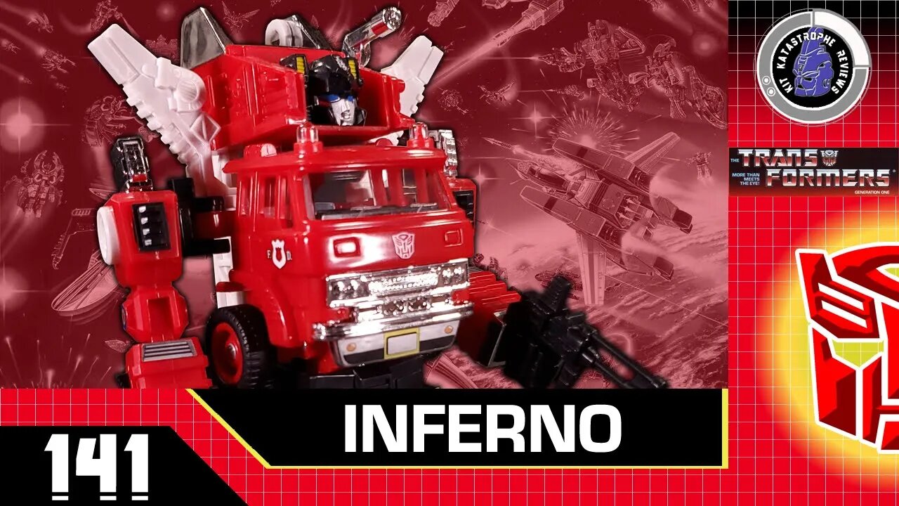 Transformers: Generation One INFERNO [Autobot Car, 1985/2003] | Kit Reviews #141