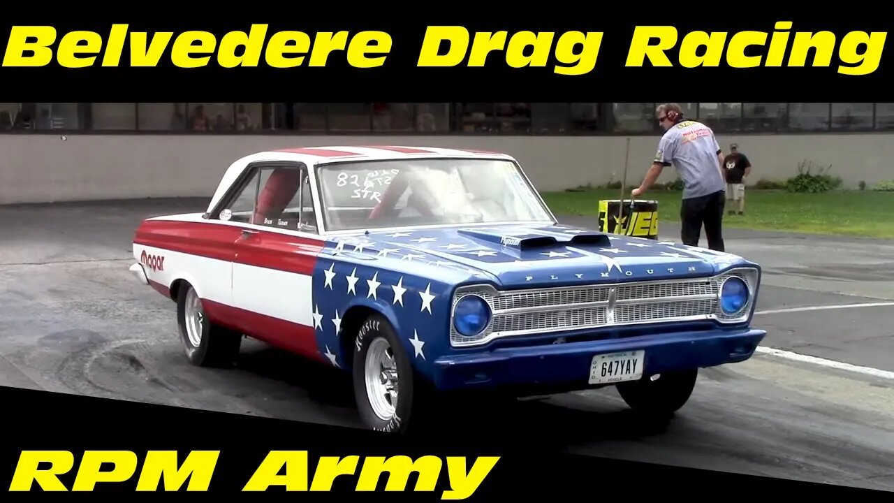 12 Second Plymouth Belvedere Drag Racing