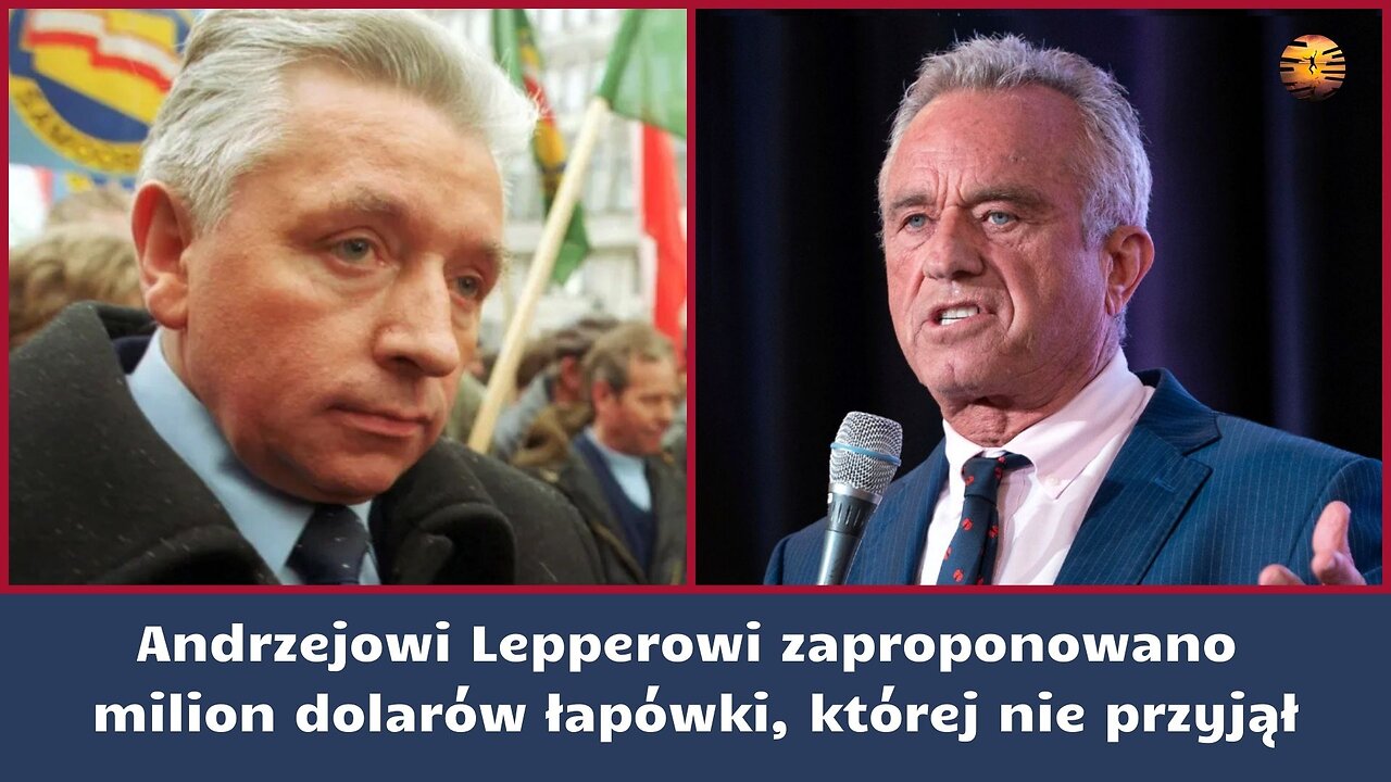 Andrzejowi Lepperowi proponowano łapówkę -RFK Jr