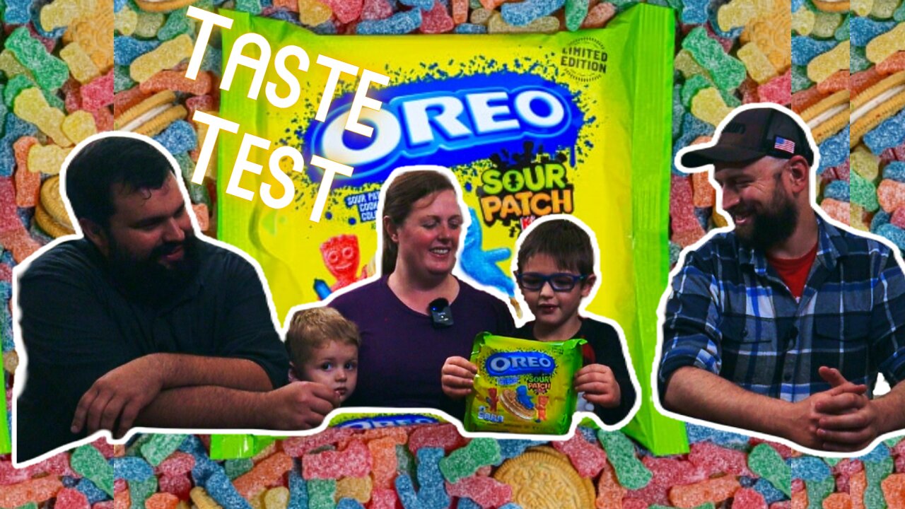 Sour Patch Oreo Taste Test