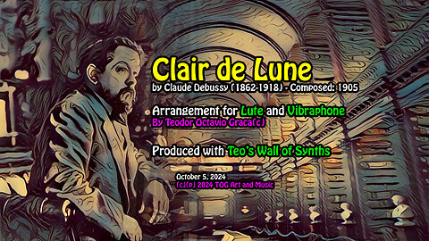 Clair de Lune by Claude Debussy (1862-1918) - Composed: 1905