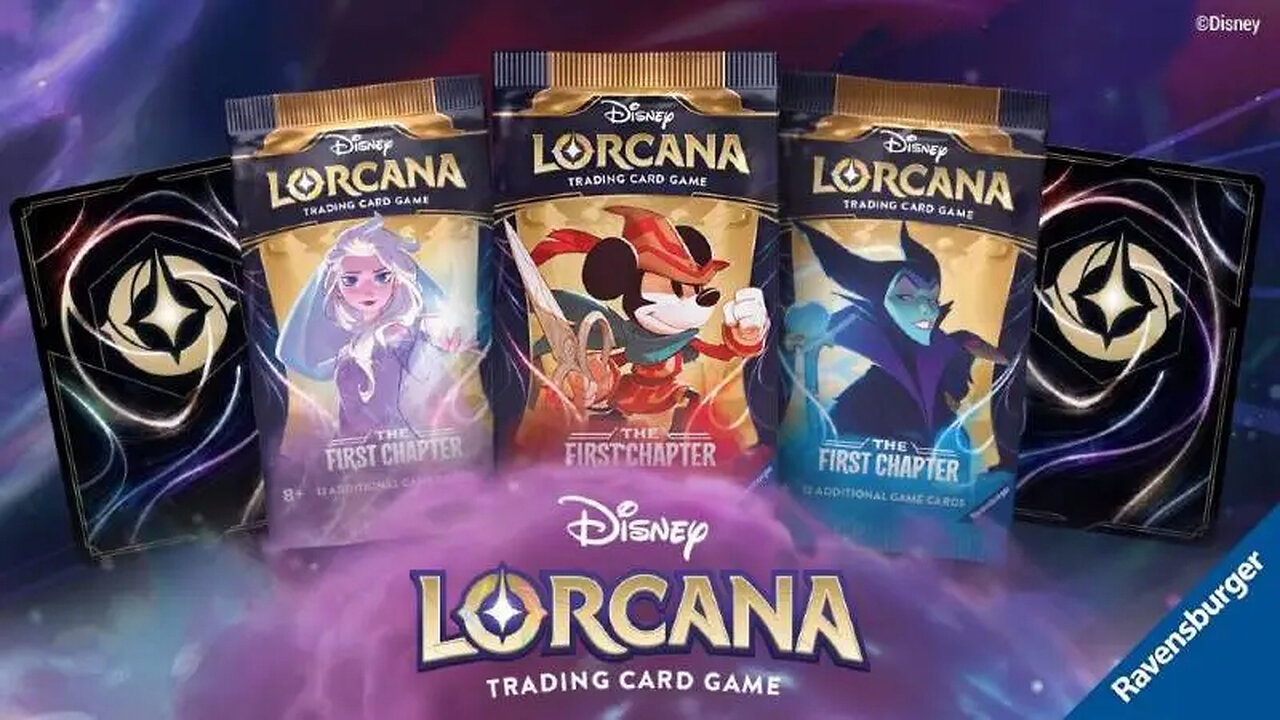 Lorcana 1v1 Head-to-Head. Amber/Steel vs Amber/Ruby #Lorcana #Disney #cardgame