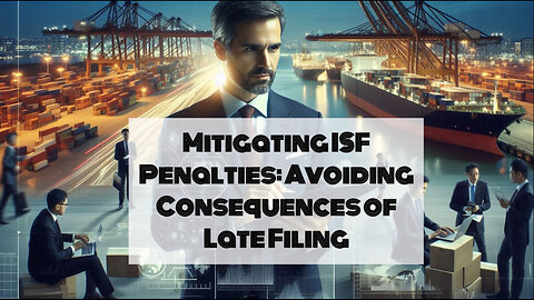 Avoid ISF Penalties and Ship Smoother: How to Mitigate Late Filing Consequences