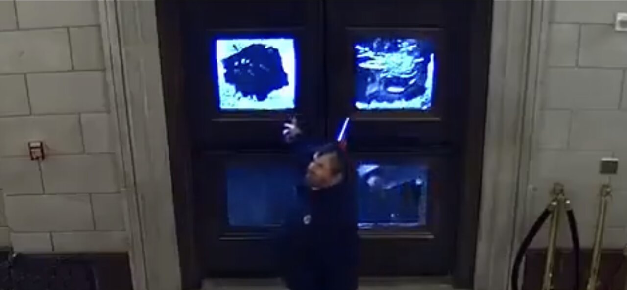 Who opened the Capitol magnetic doors on J6…?