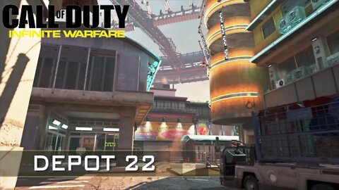 Call of Duty Infinite Warfare Multiplayer Map Depot 22 Gameplay