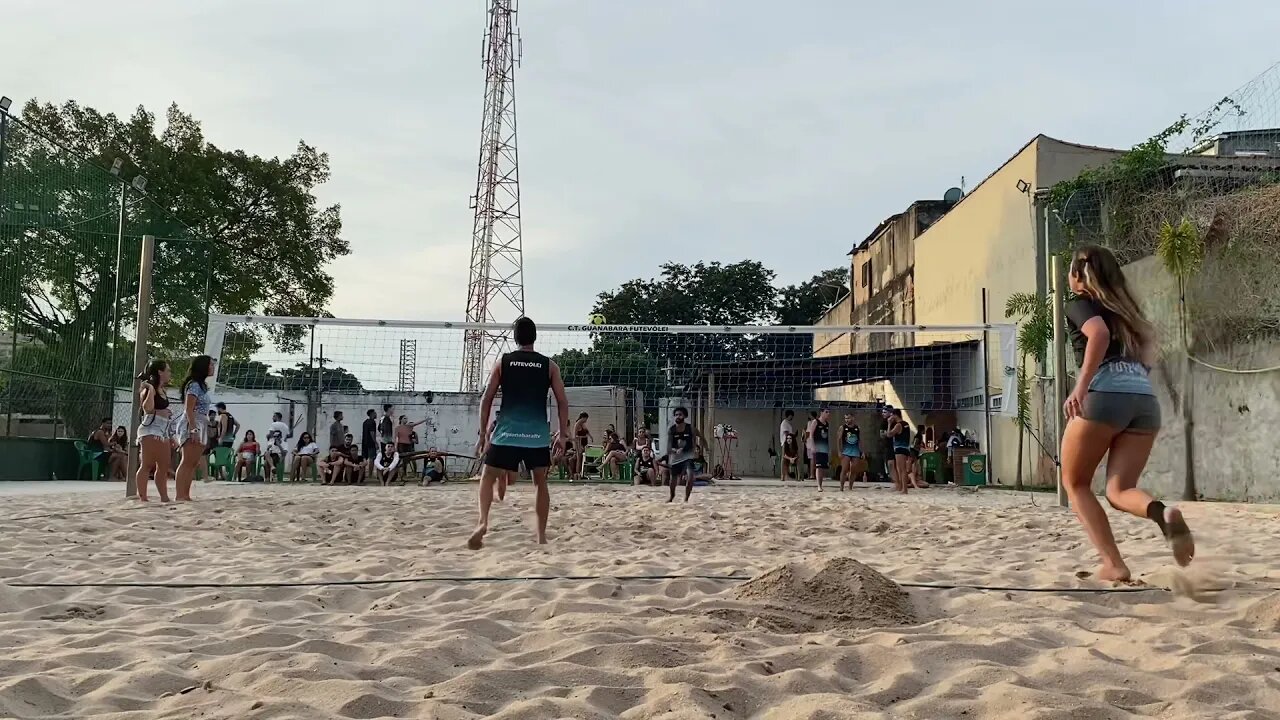 Mariah e Feijó X Zamba e Rachel - Semi final do Desafio CTGB misto iniciante