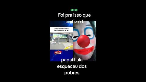 🤬 O #PresidiarioLula gosta de #Pobre quer deixar todos na #Miséria! ®️©️®️🇧🇷