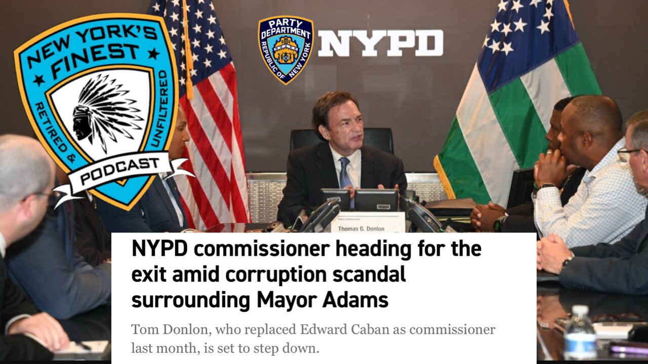 NYPD Police Commissioner Tom Donlon Is Expected To Resign