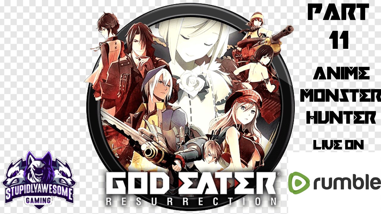 Anime Monster Hunter ( GodEater Ressurection Lets play)