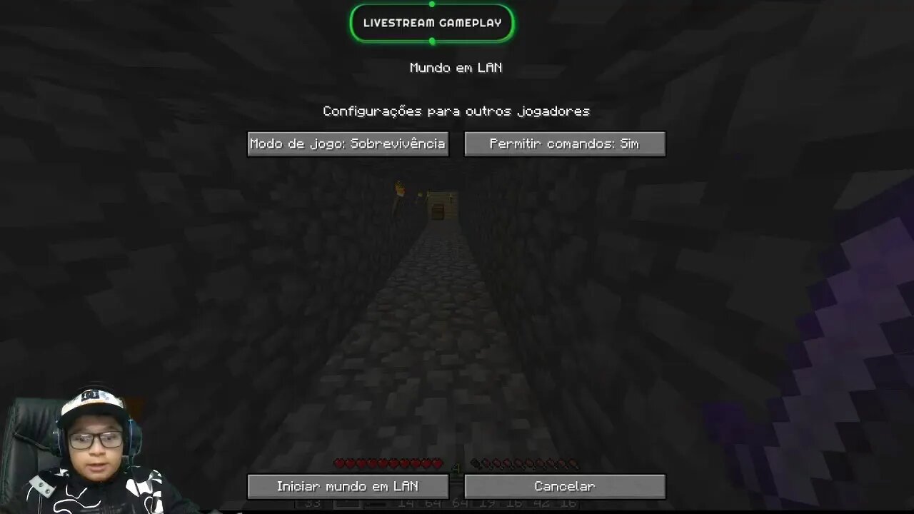 Live de Minecraft com Inscritos - #eoroper #pai_Eoroper