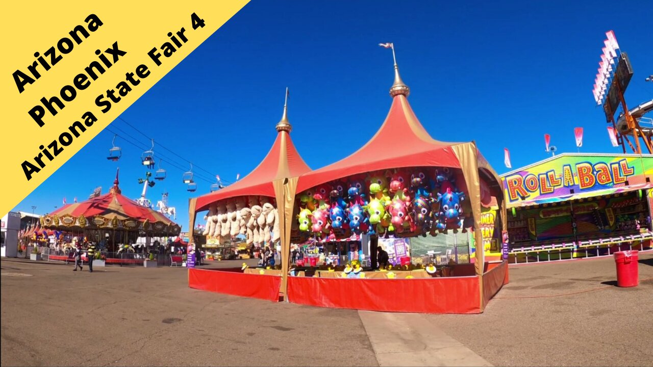 Arizona Phoenix The Arizona State Fair walkthrough on a quiet day