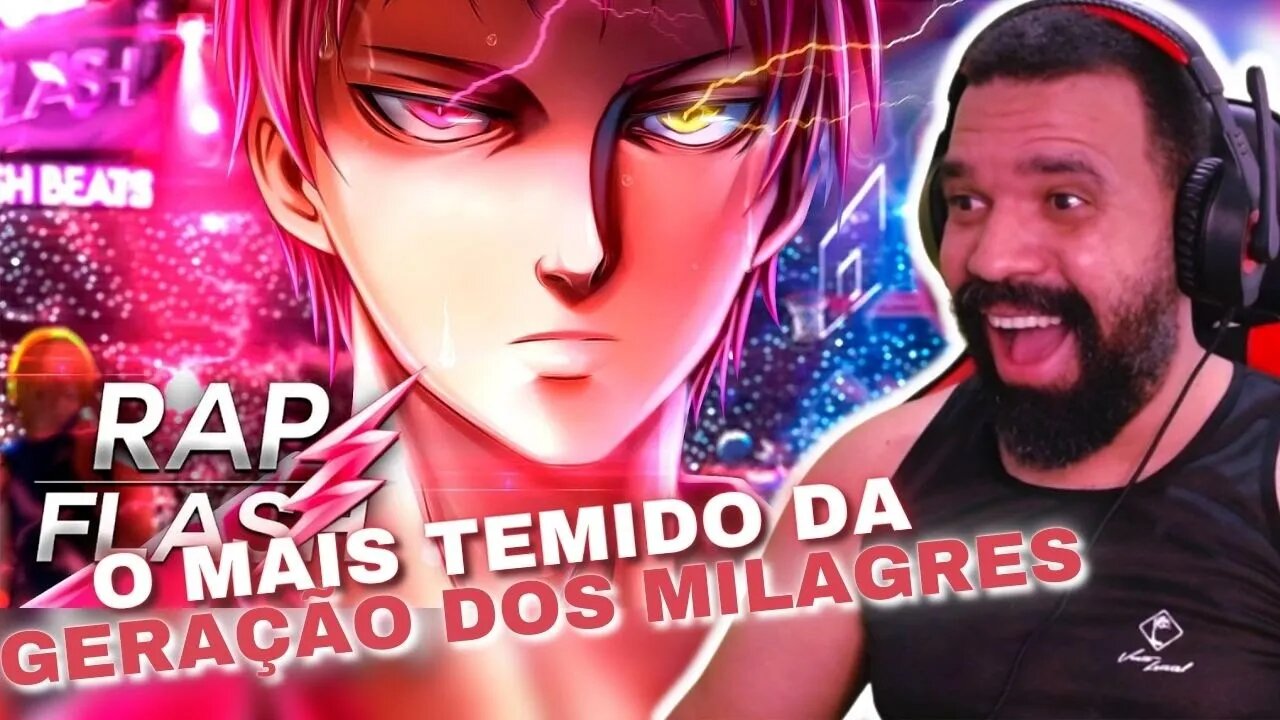 REAGINDO AO Rap do Akashi Seijuro 2 (KNB) - O TEMIDO IMPERADOR // Flash Beats (Prod. Yuta)