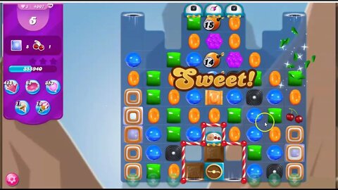 Candy Crush Level 4007 Talkthrough, 20 Moves 0 Boosters