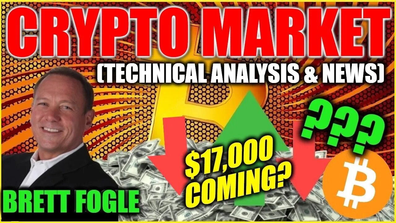 🔥BITCOIN CRASHING?!? HOW LOW WILL IT GO? BTC T/A WITH BRETT FOGLE