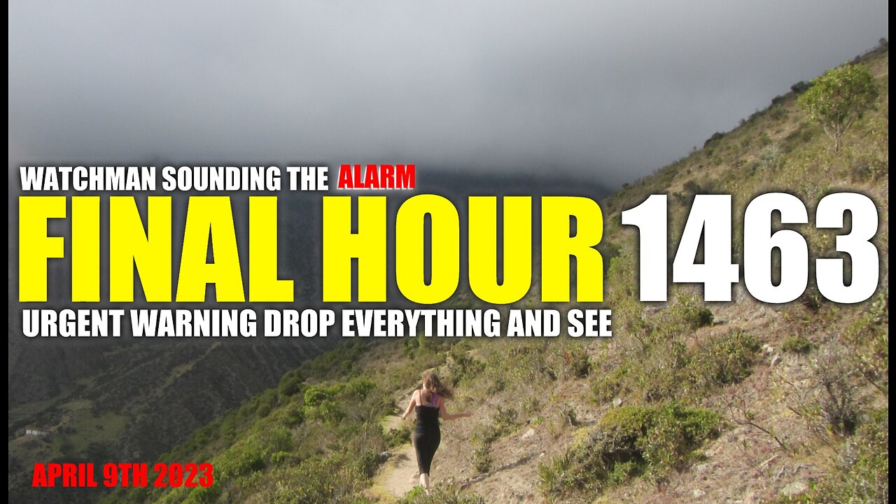 FINAL HOUR 1463 - URGENT WARNING DROP EVERYTHING AND SEE - WATCHMAN SOUNDING THE ALARM