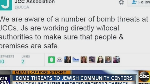 Bomb threats made at several Jewish community centers across the nation