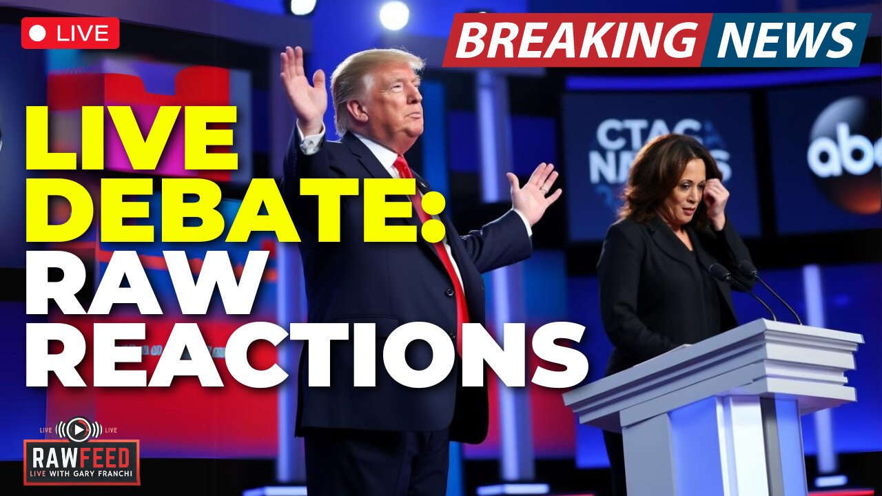 🚨LIVE NOW: Kamala Faces Trump! Exclusive Watch Party Access! Live Reactions!🚨