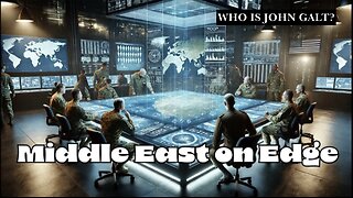 MONKEY WERX SITREP- Middle East ON EDGE. TY JGANON, SGANON, JUANOSAVIN, CLIF HIGH