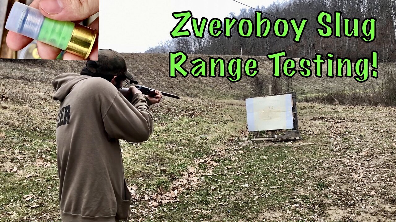 12 Gauge Zveroboy Slug Range Testing