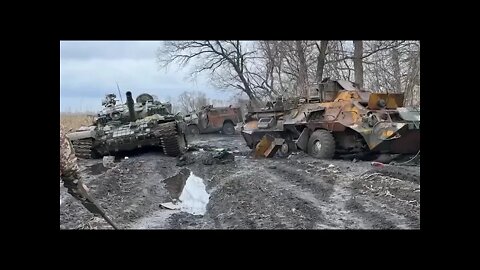 Разбит военен конвой на руските окупатори.