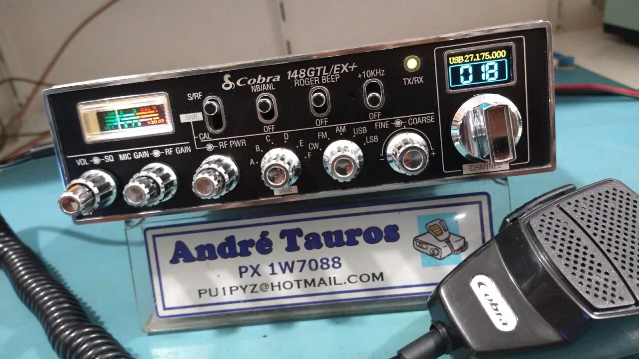 ANDRE TAUROS - COBRA 148GTL EX + VERSÃO DDS