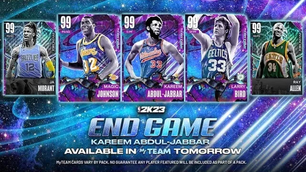 END GAME KAREEM Packs Dropping Tomorrow in NBA 2K23 MyTeam!