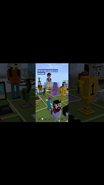 MINECRAFT: MAPA DE BATALHA DE CONSTRUÇÕES! #shorts