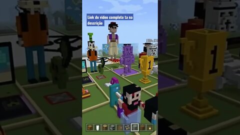 MINECRAFT: MAPA DE BATALHA DE CONSTRUÇÕES! #shorts