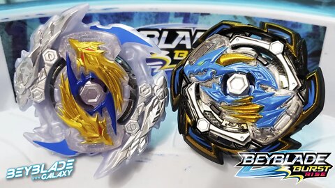 ZONE LÚINOR L5 vs ROCK DRAGON D5 - Beyblade Burst ベイブレードバースト