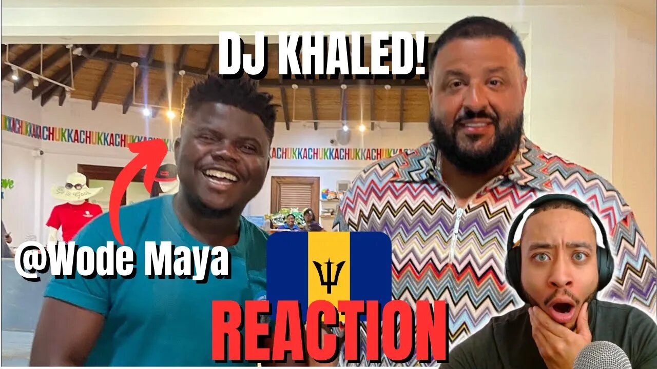 Reacting To How @WODEMAYA Met DJ KHALED In Barbados! #barbados