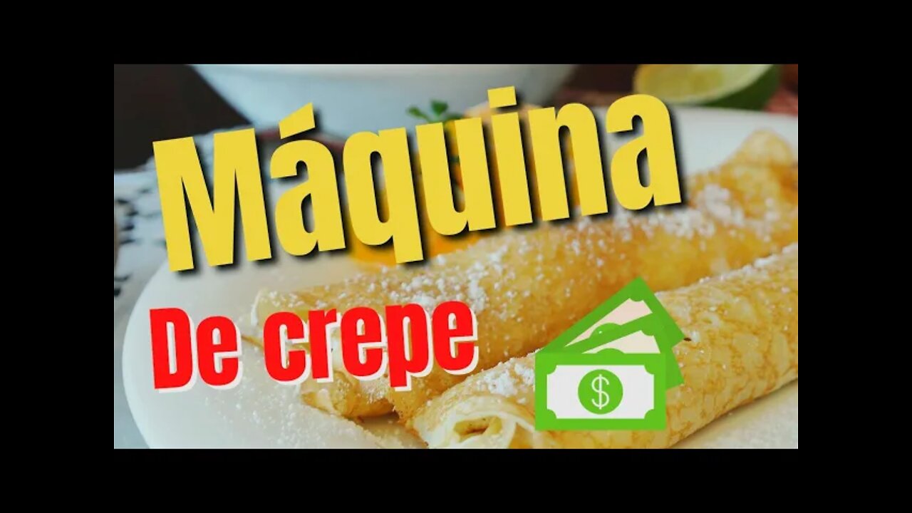 QUAL MÁQUINA DE CREPE DEVO COMPRAR #shorts