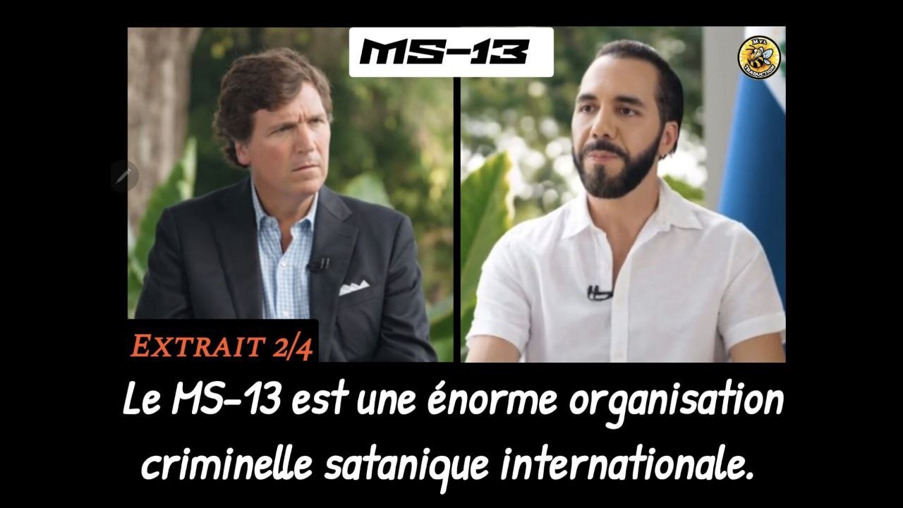 Le MS-13 est une énorme organisation criminelle satanique internationale.