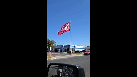 That is a big flag.