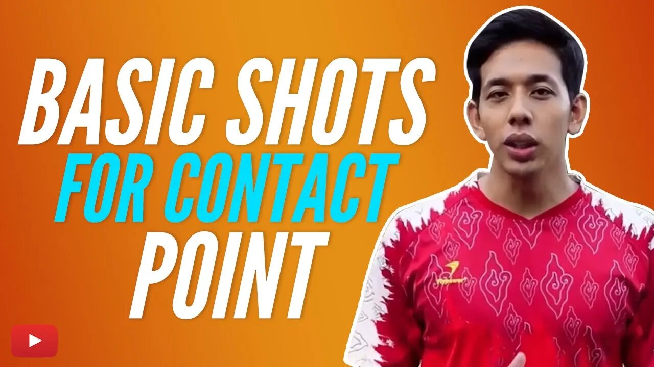 Basic Shots for Contact Point - Badminton Lesson from Coach Nik Azfar - Malay with English subtitles