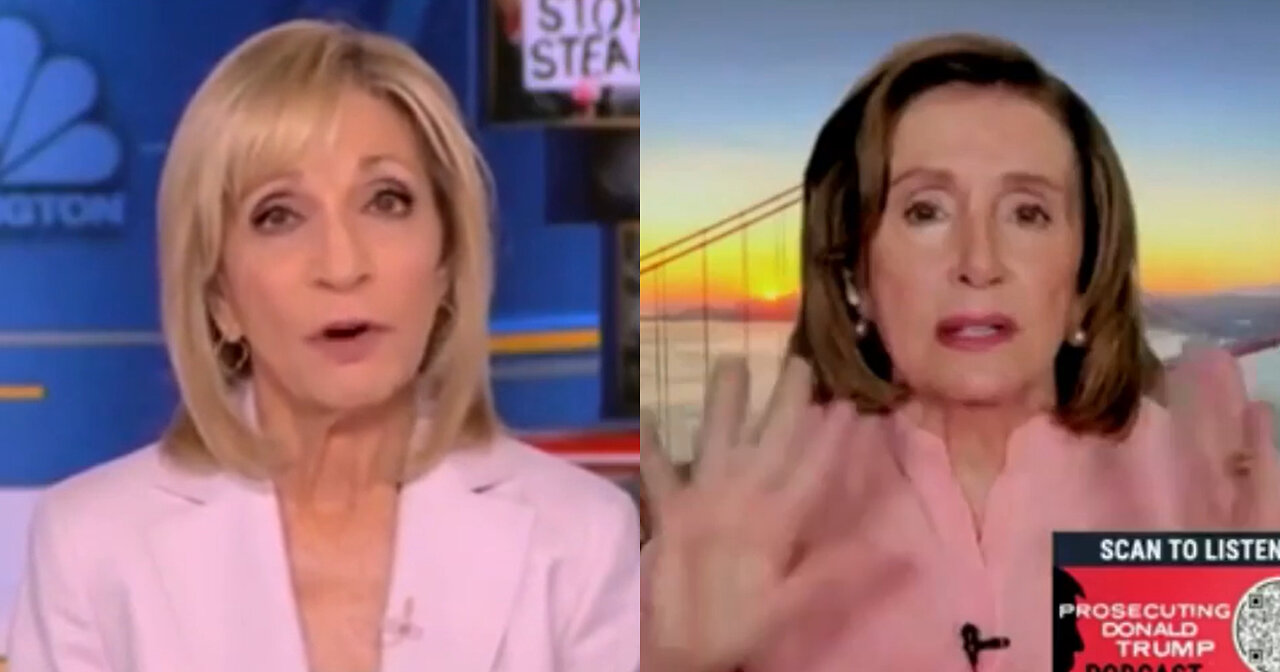 Pelosi Gets Visibly Annoyed After MSNBC Host Asks Her About Impeaching Biden